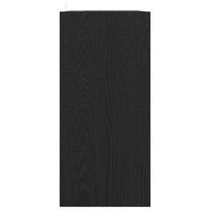 Scaffale Rovere nero 68,5 x 32 x 68,5 cm Legno multistrato