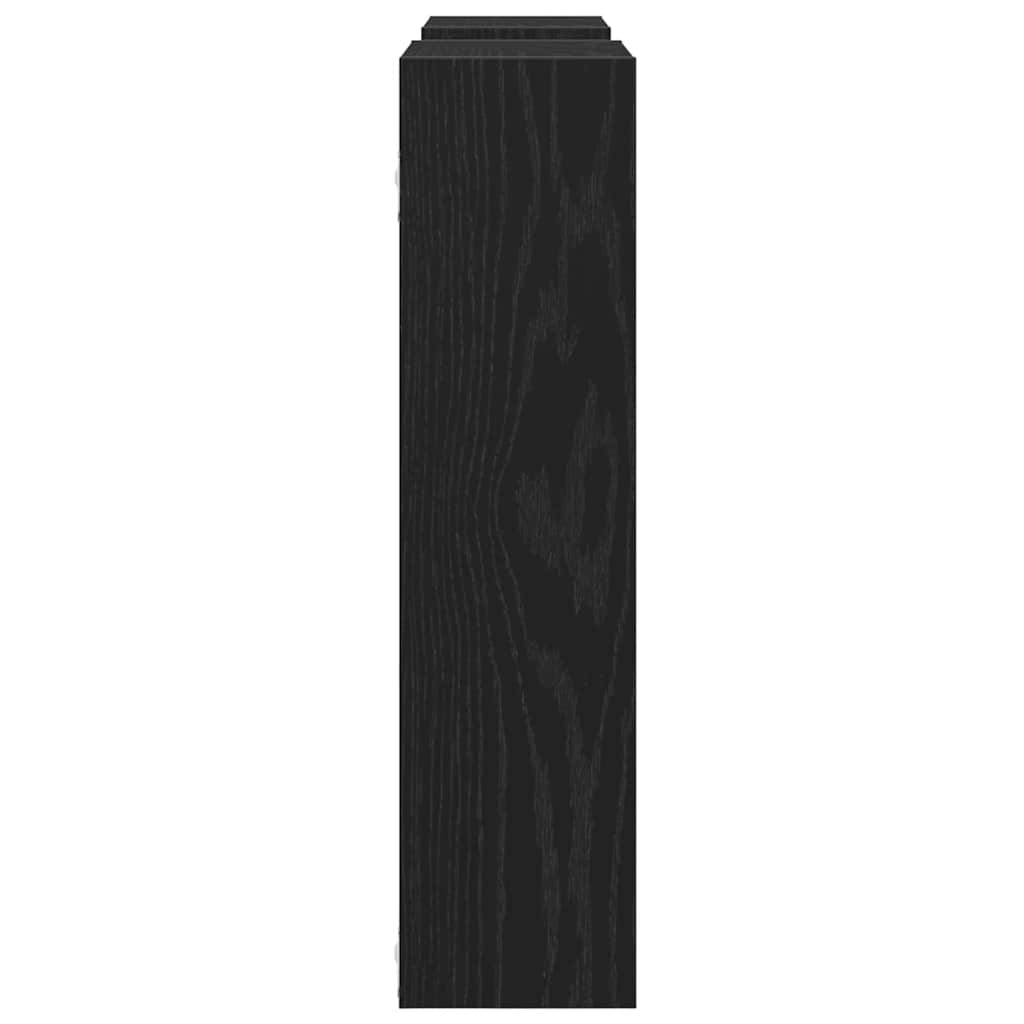Mensola a Muro Rovere Nero 99x15x60 cm in Truciolato