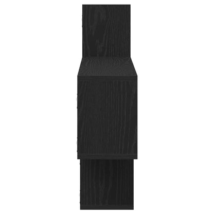Mensola a Parete Rovere Nero 167,5x18x68 cm in Truciolato
