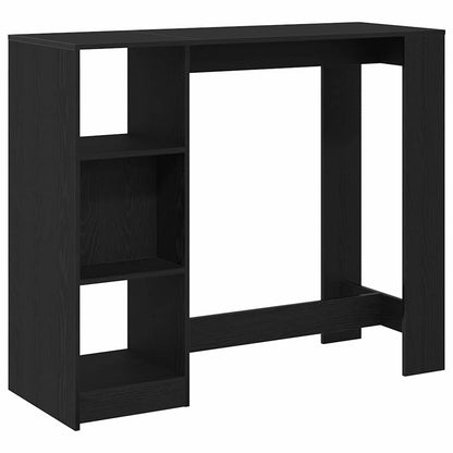 Tavolo da bar Rovere Nero 124 x 46 x 103.5 cm Legno multistrato | homemem39