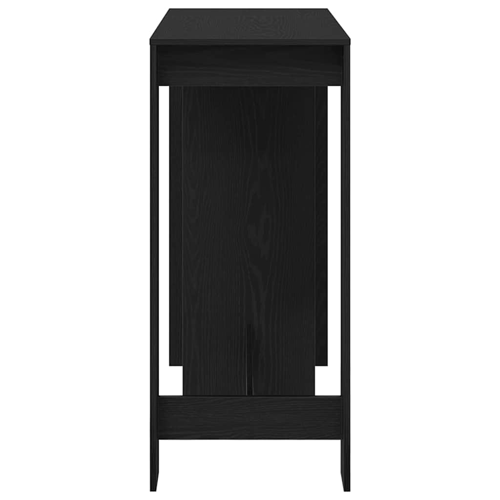 Tavolo da bar Rovere Nero 124 x 46 x 103.5 cm Legno multistrato | homemem39