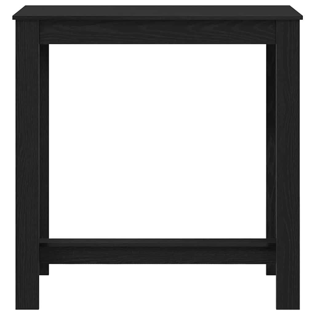 Tavolo da bar Rovere Nero 102 x 50 x 103.5 cm Legno multistrato