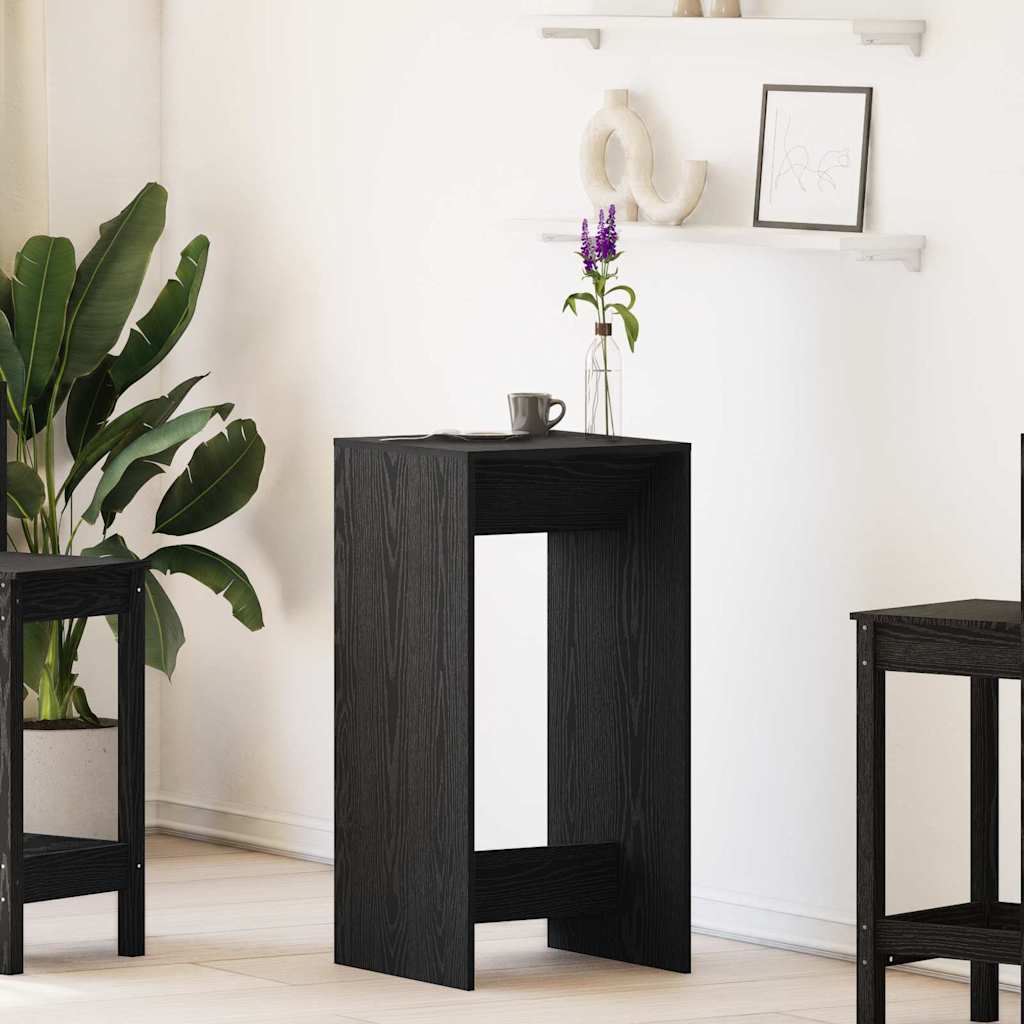 Tavolo da bar Rovere Nero 51 x 50 x 103,5 cm Legno multistrato