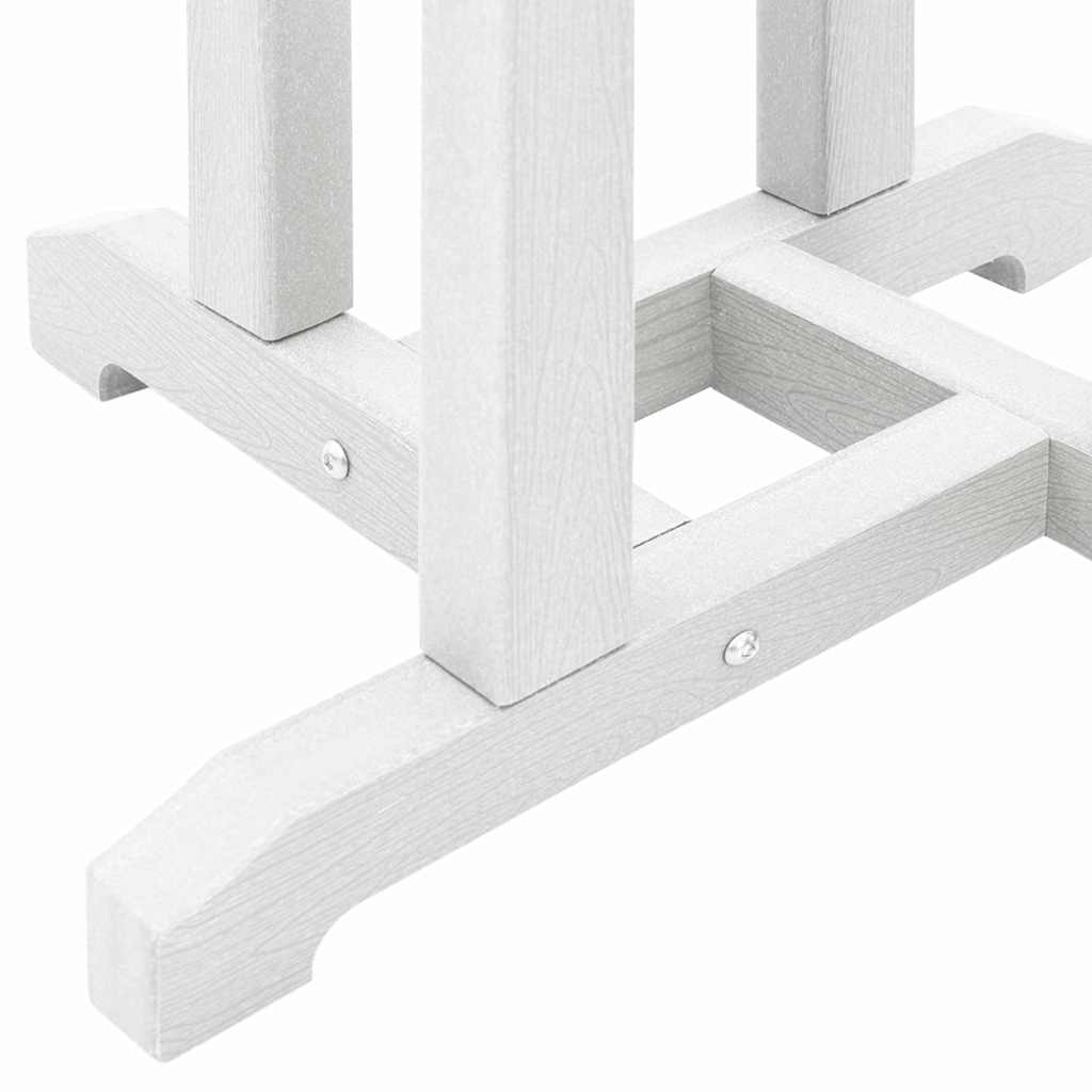 Tavolo da bar Bianco 55 x 55 x 107 cm Polietilene | homemem39
