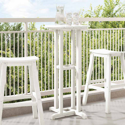 Tavolo da bar Bianco 55 x 55 x 107 cm Polietilene | homemem39