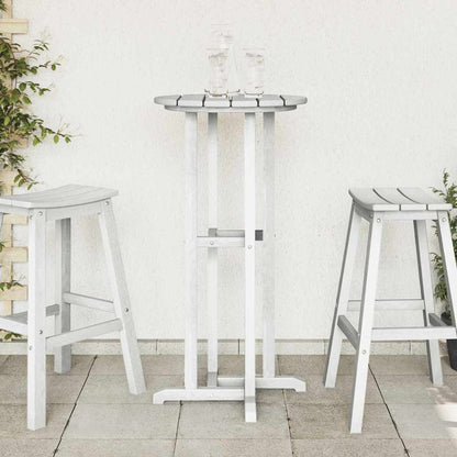 Tavolo da bar Bianco 55 x 55 x 107 cm Polietilene | homemem39