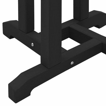 Tavolo da bar Nero 55 x 55 x 107 cm Polietilene | homemem39