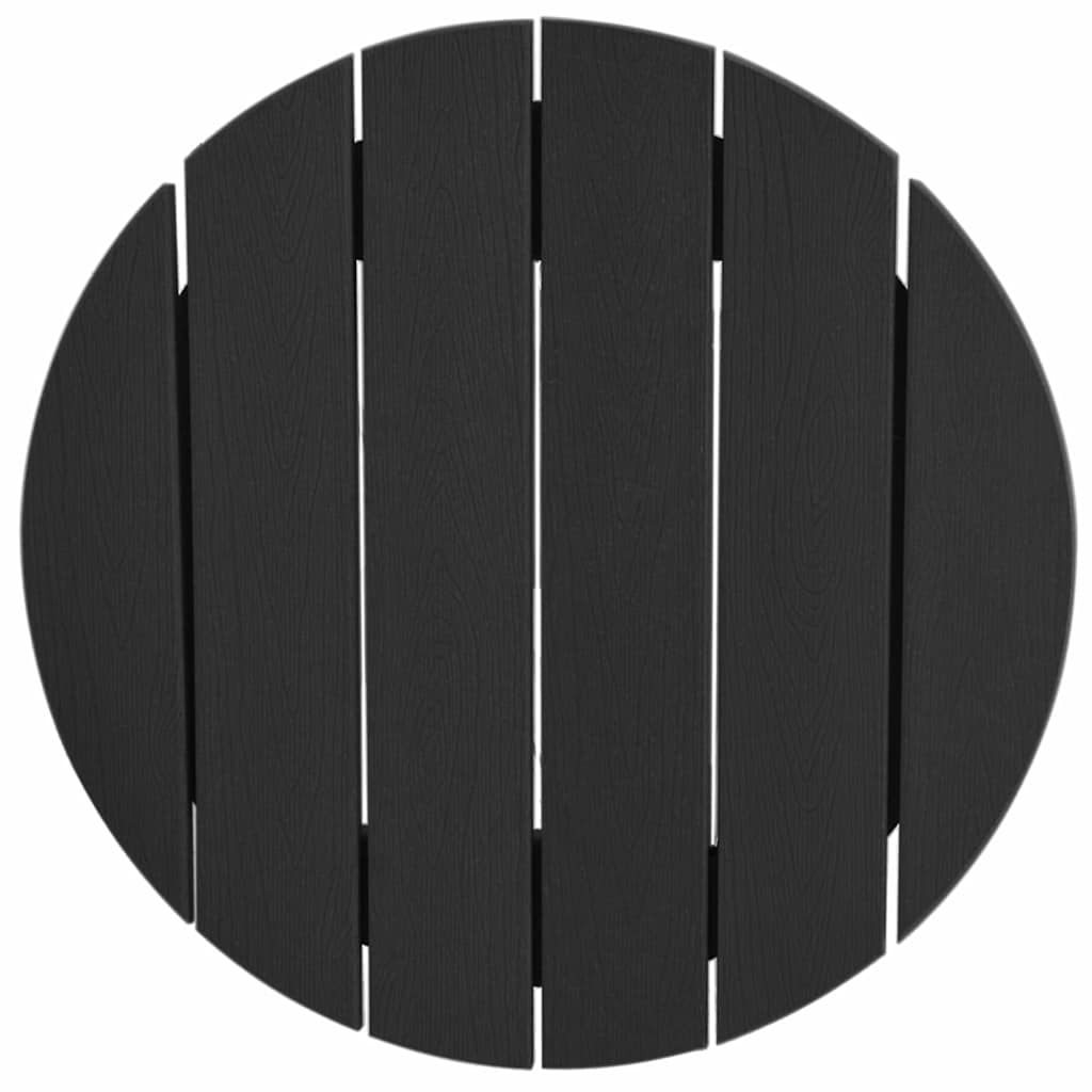 Tavolo da bar Nero 55 x 55 x 107 cm Polietilene | homemem39