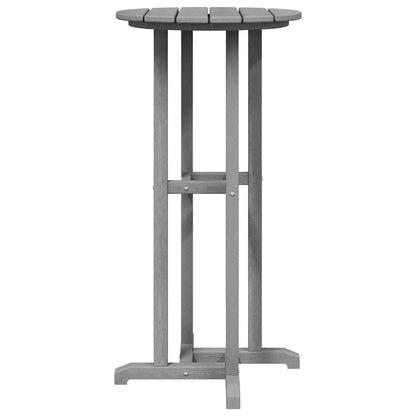 Tavolo da bar Grigio chiaro 55 x 55 x 107 cm Polietilene | homemem39