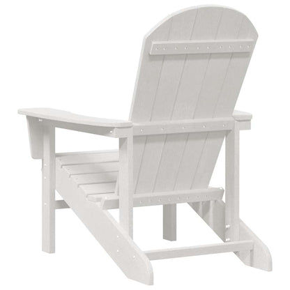 Sedia Adirondack Bianco 82 x 74 x 92 cm HDPE