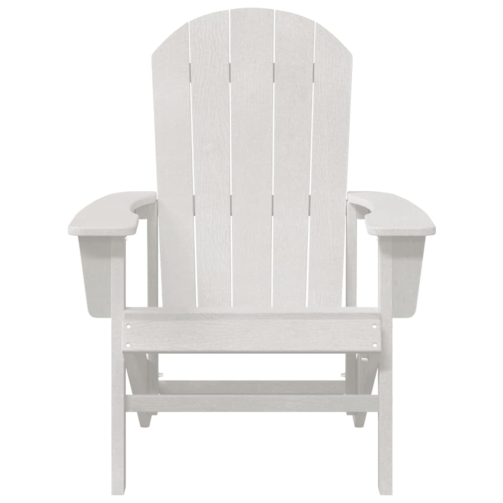 Sedia Adirondack Bianco 82 x 74 x 92 cm HDPE