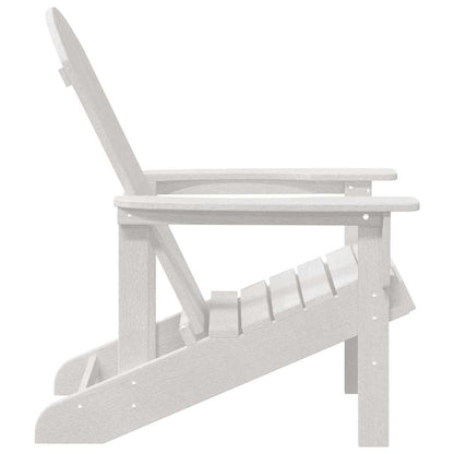 Sedia Adirondack Bianco 82 x 74 x 92 cm HDPE