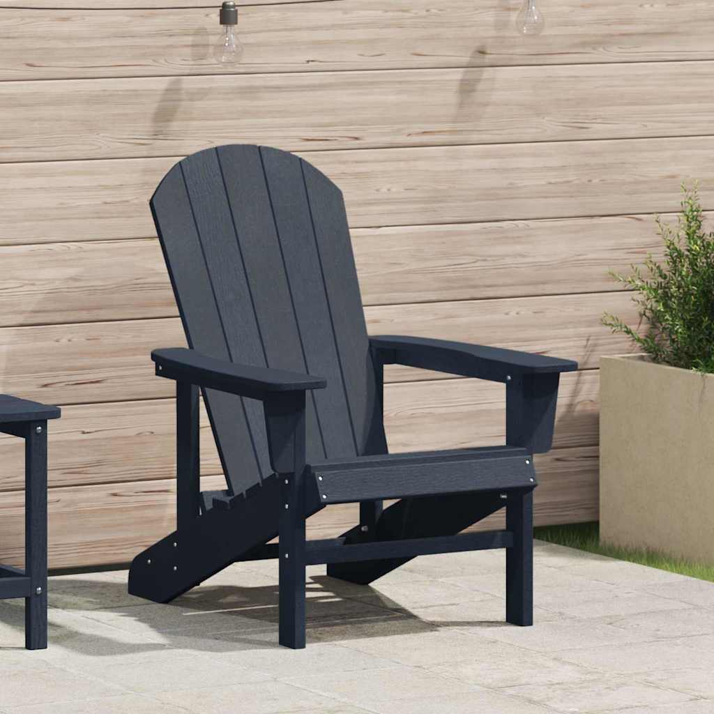 Sedia Adirondack Blu navy 82 x 74 x 92 cm HDPE