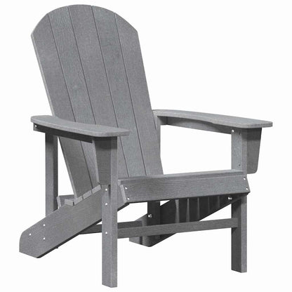 Sedia Adirondack Grigio chiaro 82 x 74 x 92 cm HDPE