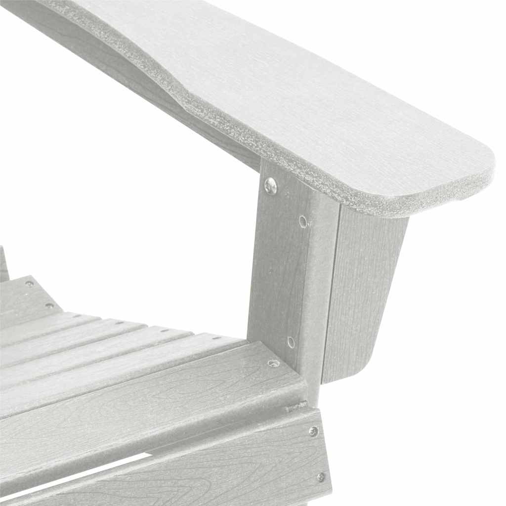 Sedia Adirondack Bianco 82 x 74 x 92 cm HDPE