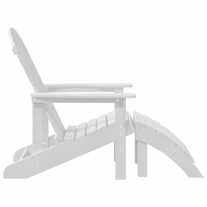 Sedia Adirondack Bianco 82 x 74 x 92 cm HDPE