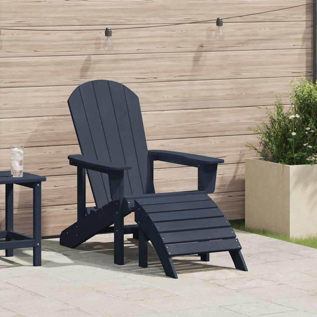 Sedia Adirondack Blu navy 82 x 74 x 92 cm HDPE