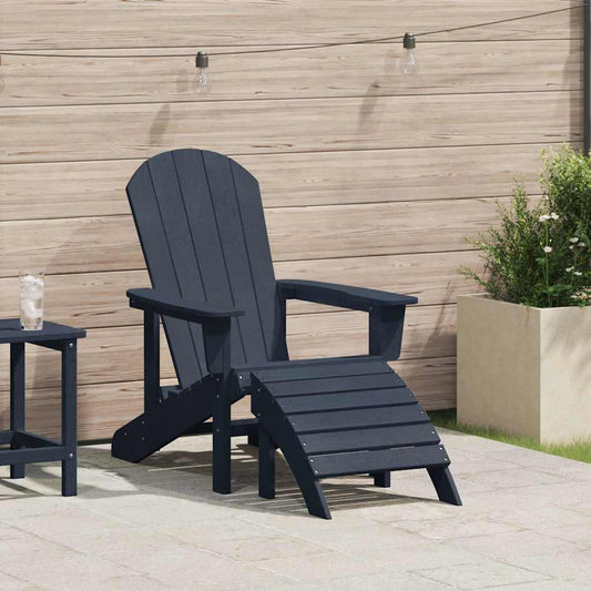 Sedia Adirondack Blu navy 82 x 74 x 92 cm HDPE