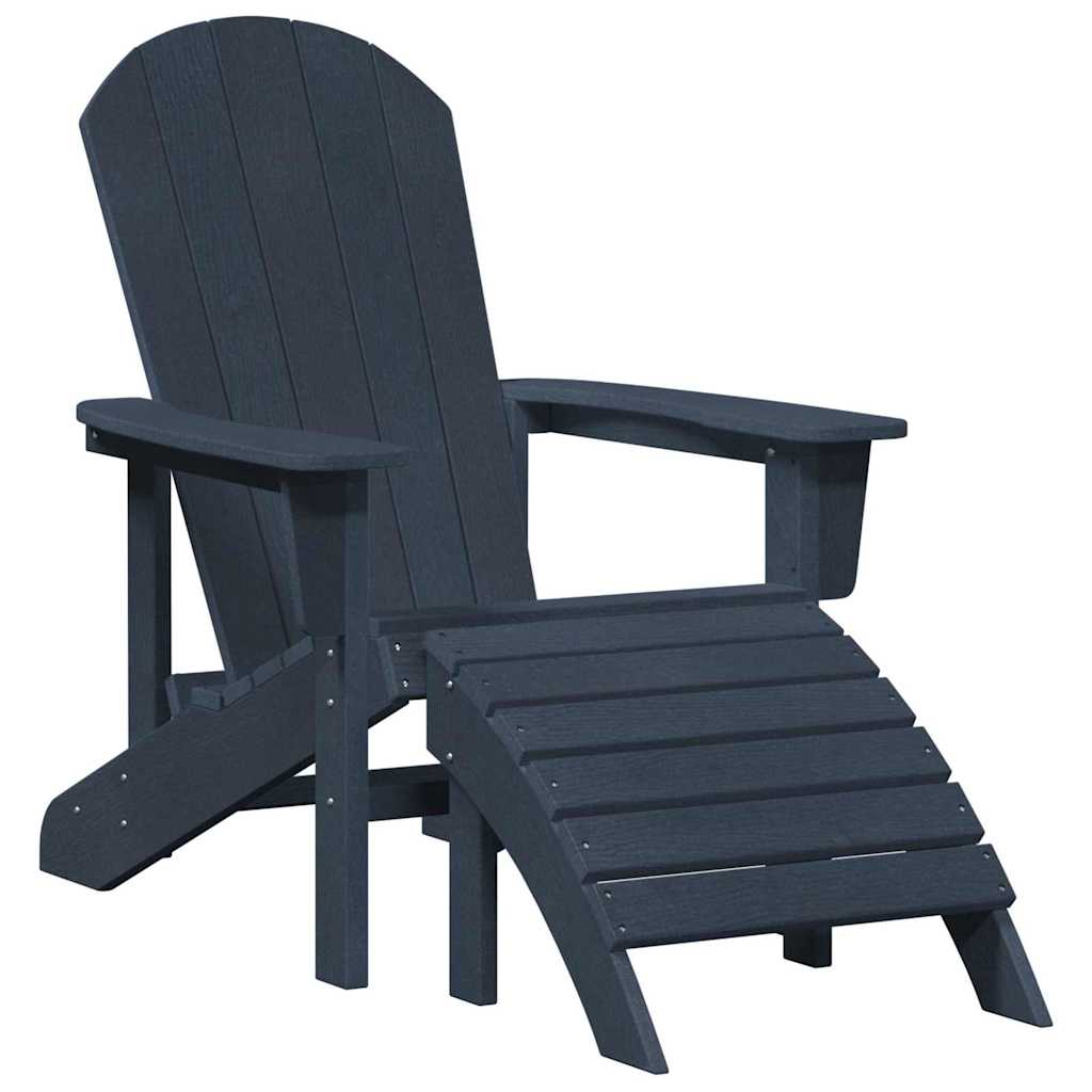 Sedia Adirondack Blu navy 82 x 74 x 92 cm HDPE