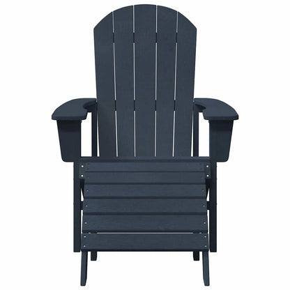 Sedia Adirondack Blu navy 82 x 74 x 92 cm HDPE