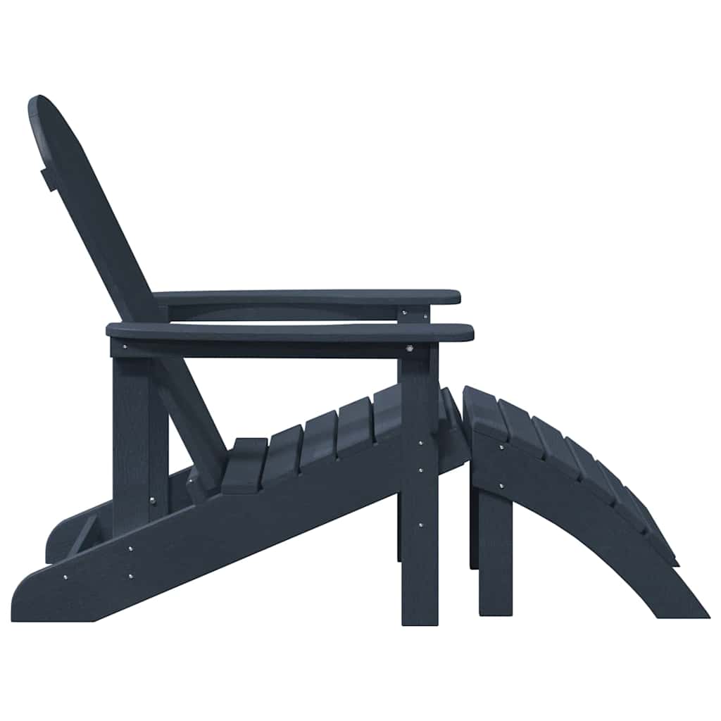 Sedia Adirondack Blu navy 82 x 74 x 92 cm HDPE