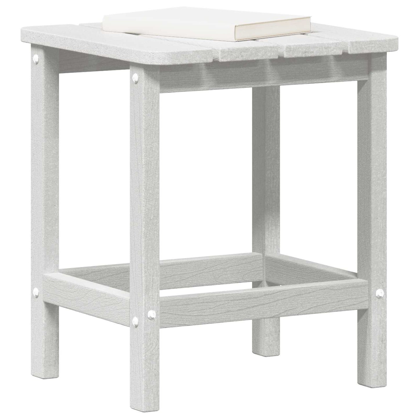 Tavolo laterale Bianco 38 x 38 x 46 cm Polietilene
