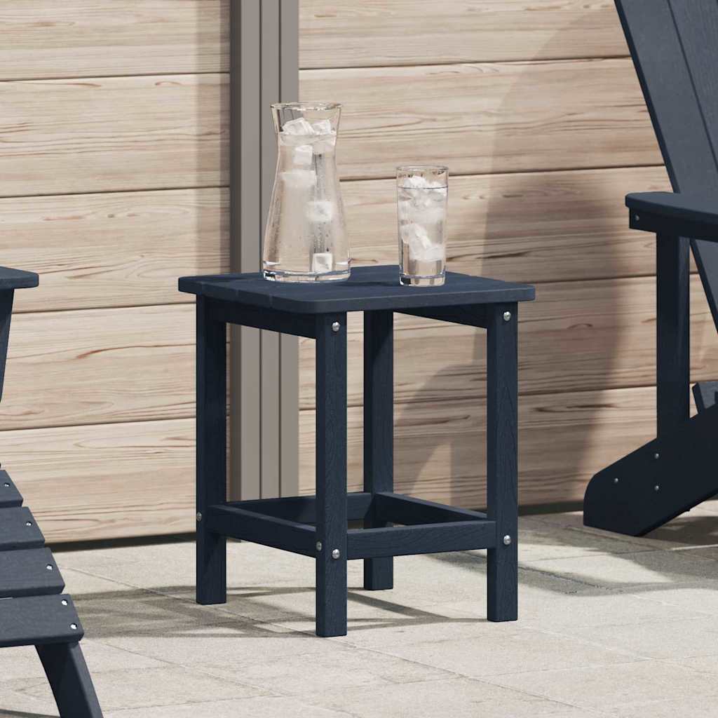 Tavolo laterale Blu navy 38 x 38 x 46 cm Polietilene