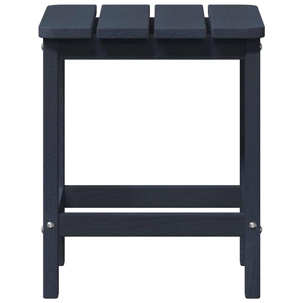 Tavolo laterale Blu navy 38 x 38 x 46 cm Polietilene