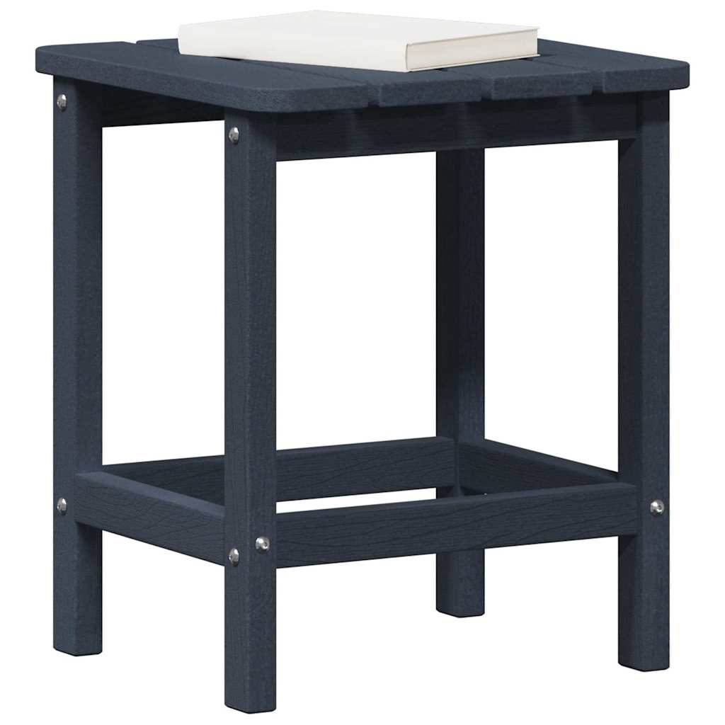 Tavolo laterale Blu navy 38 x 38 x 46 cm Polietilene