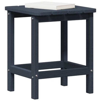 Tavolo laterale Blu navy 38 x 38 x 46 cm Polietilene