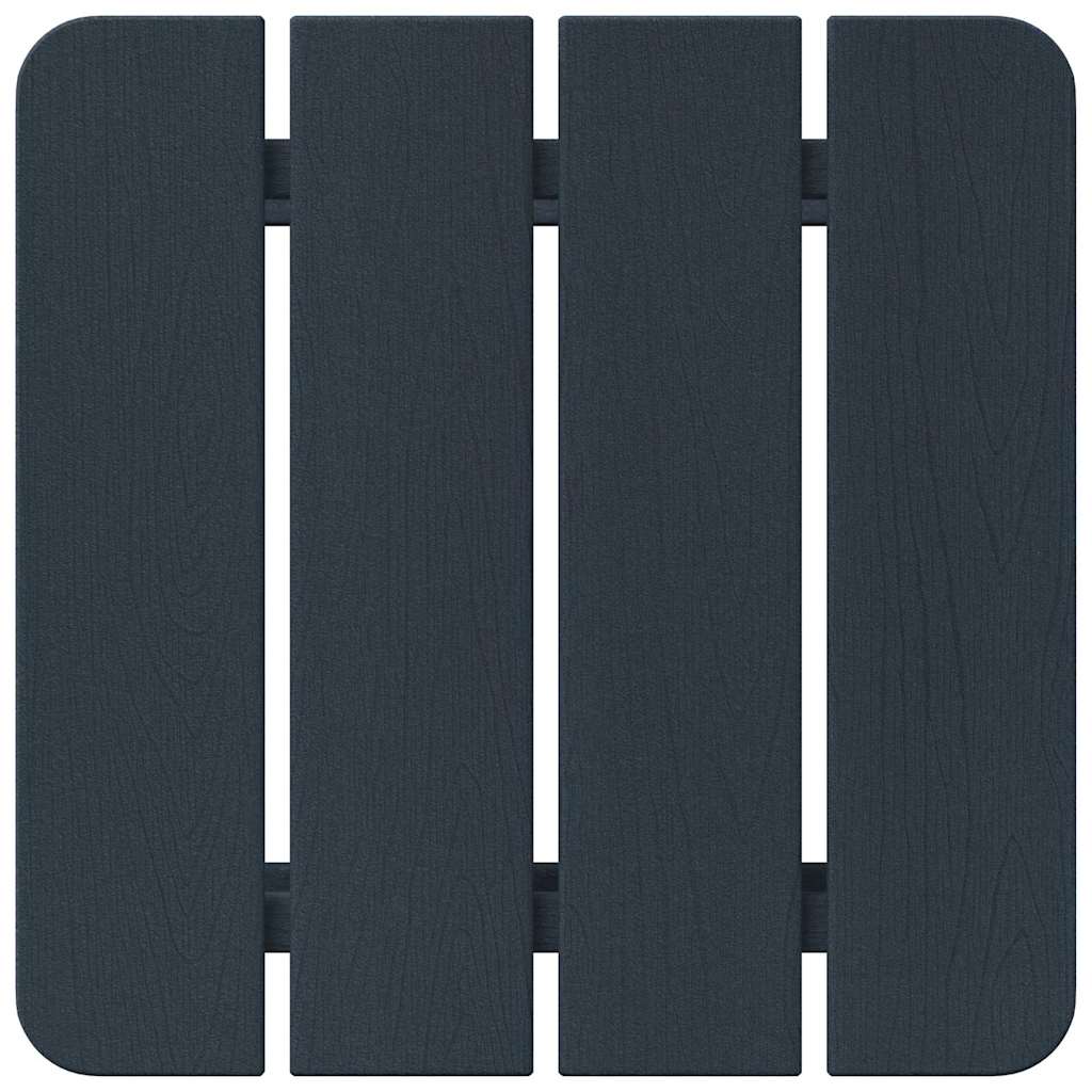 Tavolo laterale Blu navy 38 x 38 x 46 cm Polietilene