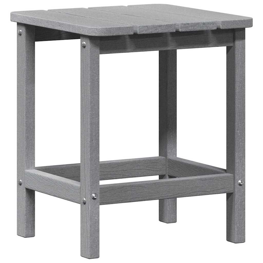 Tavolo laterale Grigio chiaro 38 x 38 x 46 cm Polietilene | homemem39