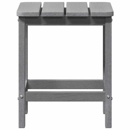 Tavolo laterale Grigio chiaro 38 x 38 x 46 cm Polietilene