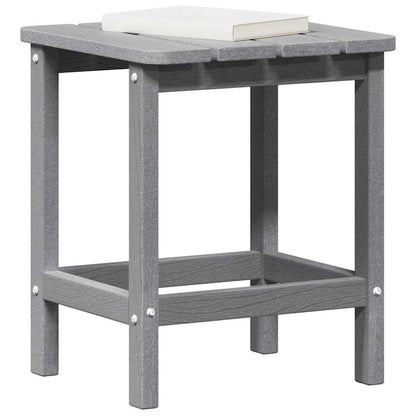 Tavolo laterale Grigio chiaro 38 x 38 x 46 cm Polietilene | homemem39