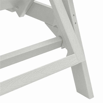 Lettino da sole Bianco 195.5 x 53 x 98.5 cm HDPE