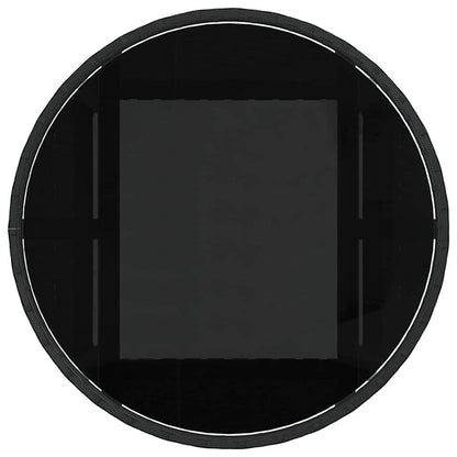 Set da Pranzo per Giardino 5 pcs Nero polyrattan | homemem39