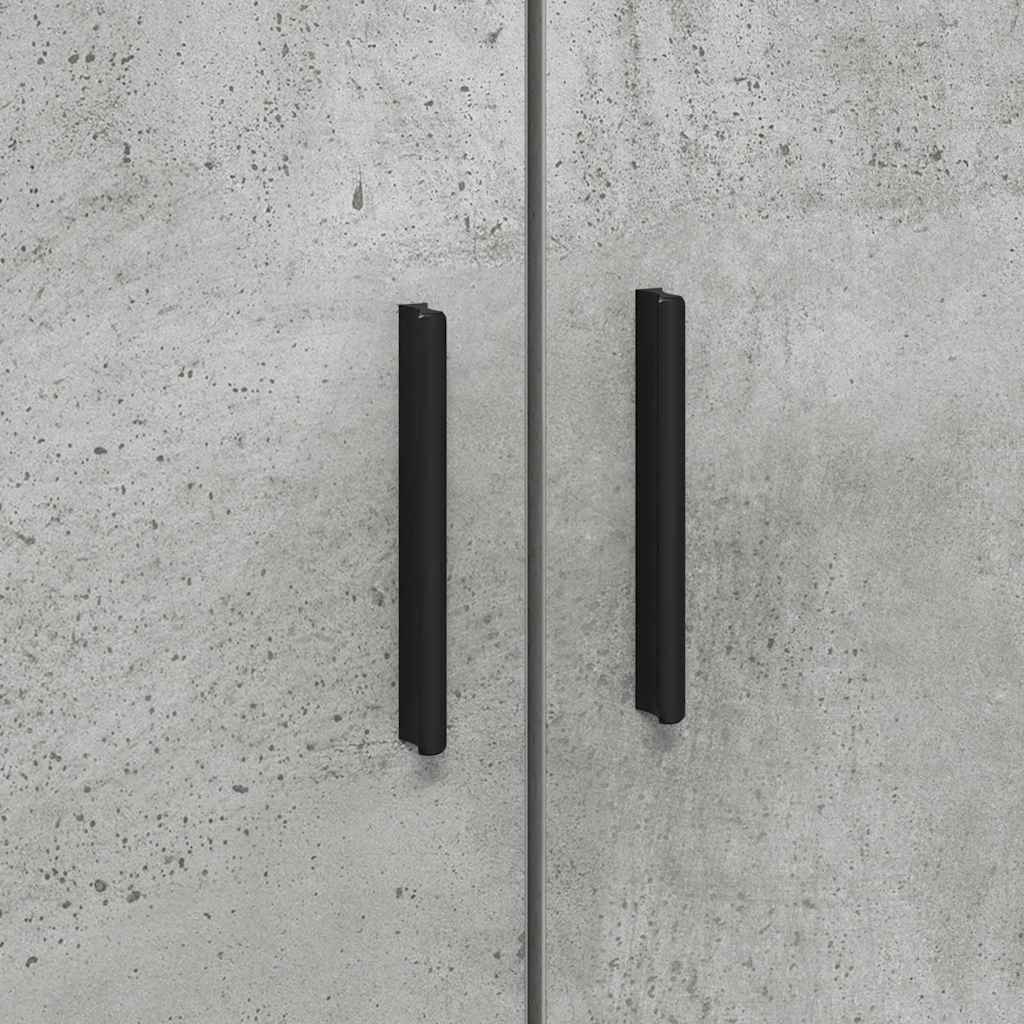 Struttura del letto con cassetto Grigio cemento 100 x 200 cm | homemem39