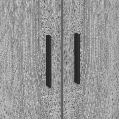 Struttura del letto Grigio Sonoma 90 x 200 cm Legno multistrato | homemem39