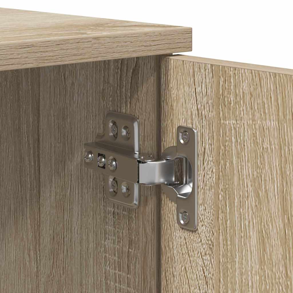Struttura del letto Rovere Sonoma 70 x 190 cm Legno multistrato