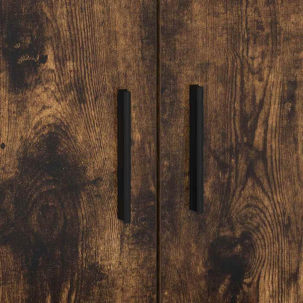 Struttura del letto Rovere fumé 70 x 190 cm Legno multistrato | homemem39
