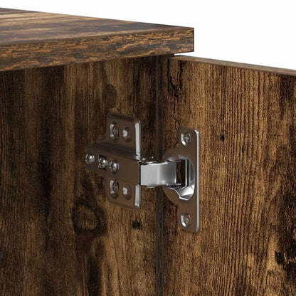 Struttura del letto Rovere fumé 70 x 190 cm Legno multistrato | homemem39