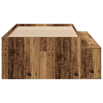 Struttura del letto Legno vecchio 70 x 190 cm Legno multistrato | homemem39