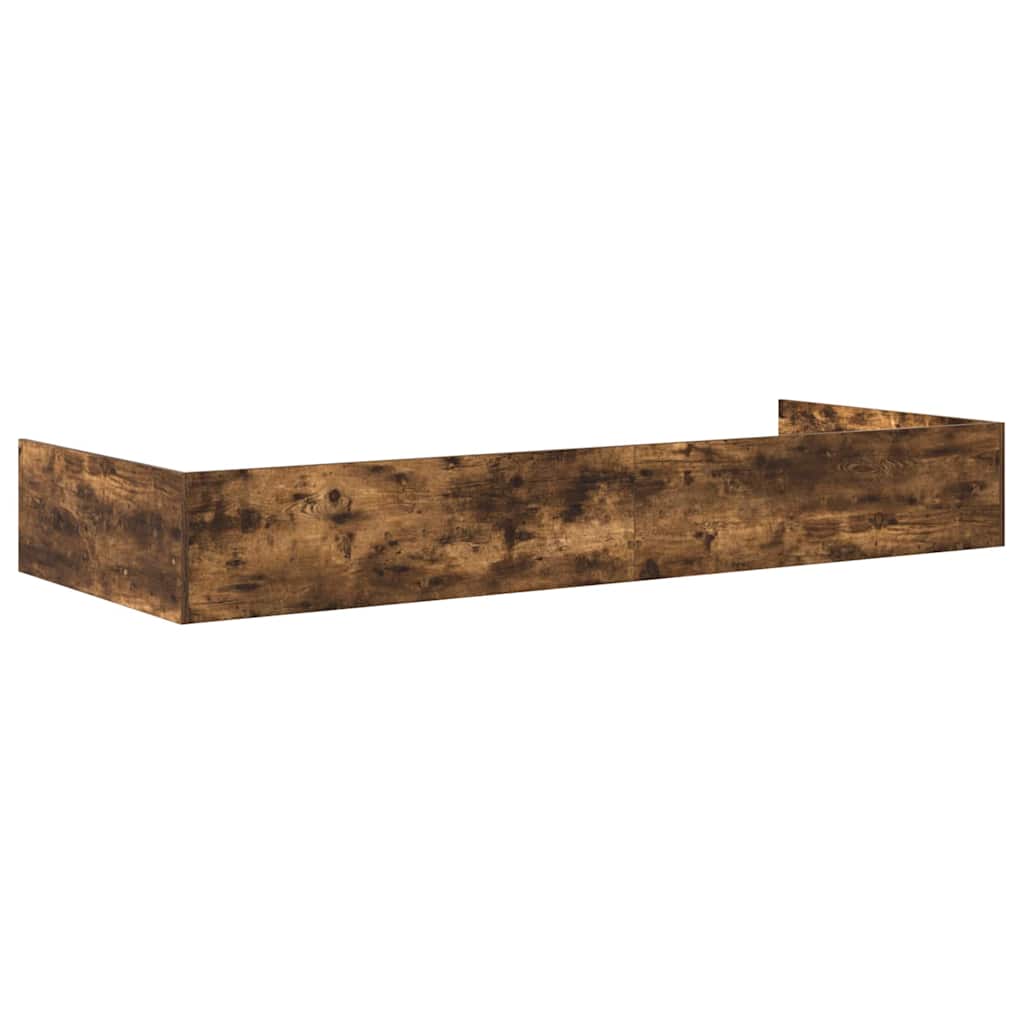 Struttura del letto Rovere fumé 98.5 x 200 cm Legno multistrato | homemem39