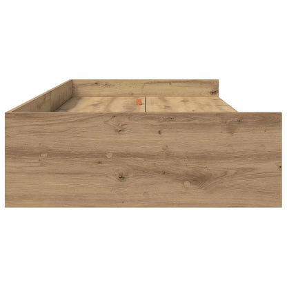 Struttura del letto Rovere artigianale 98.5 x 200 cm | homemem39