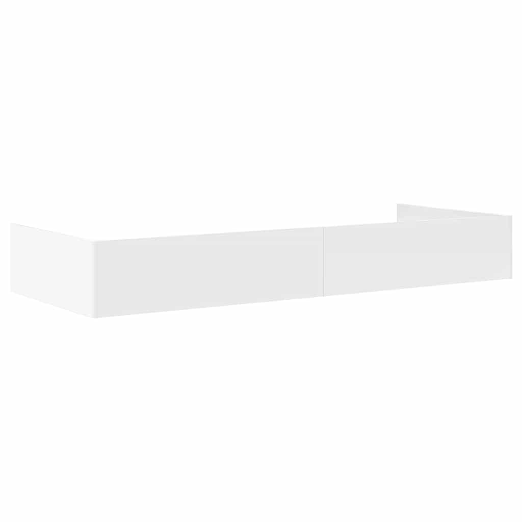 Struttura del letto Bianco 90 x 200 cm Legno multistrato | homemem39