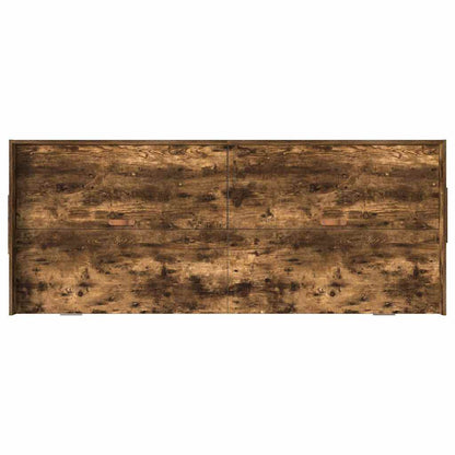 Struttura del letto Rovere fumé 80 x 200 cm Legno multistrato