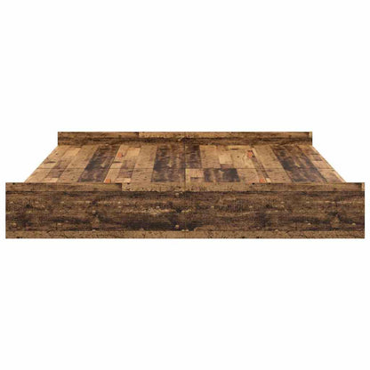 Struttura letto con contenitore Legno vecchio 200 x 200 cm