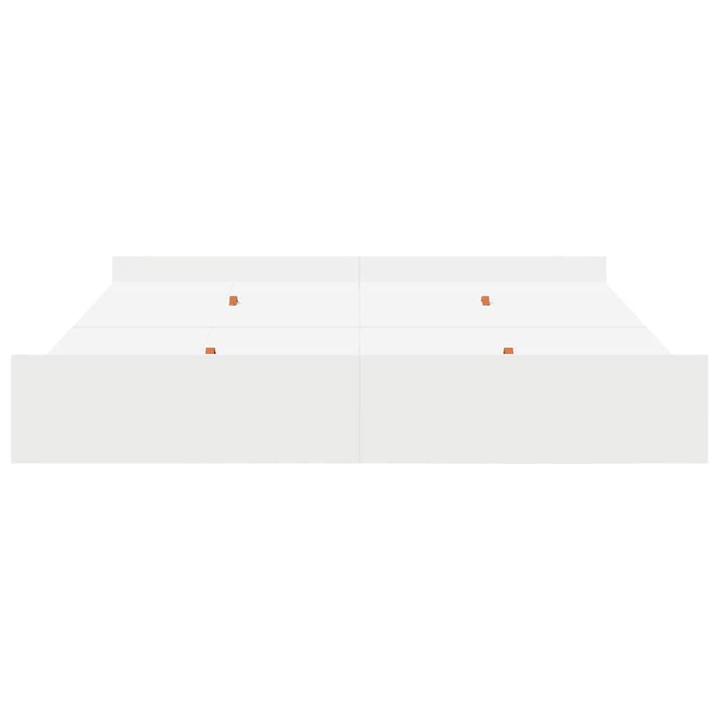 Struttura letto con contenitore Bianco 180 x 200 cm | homemem39