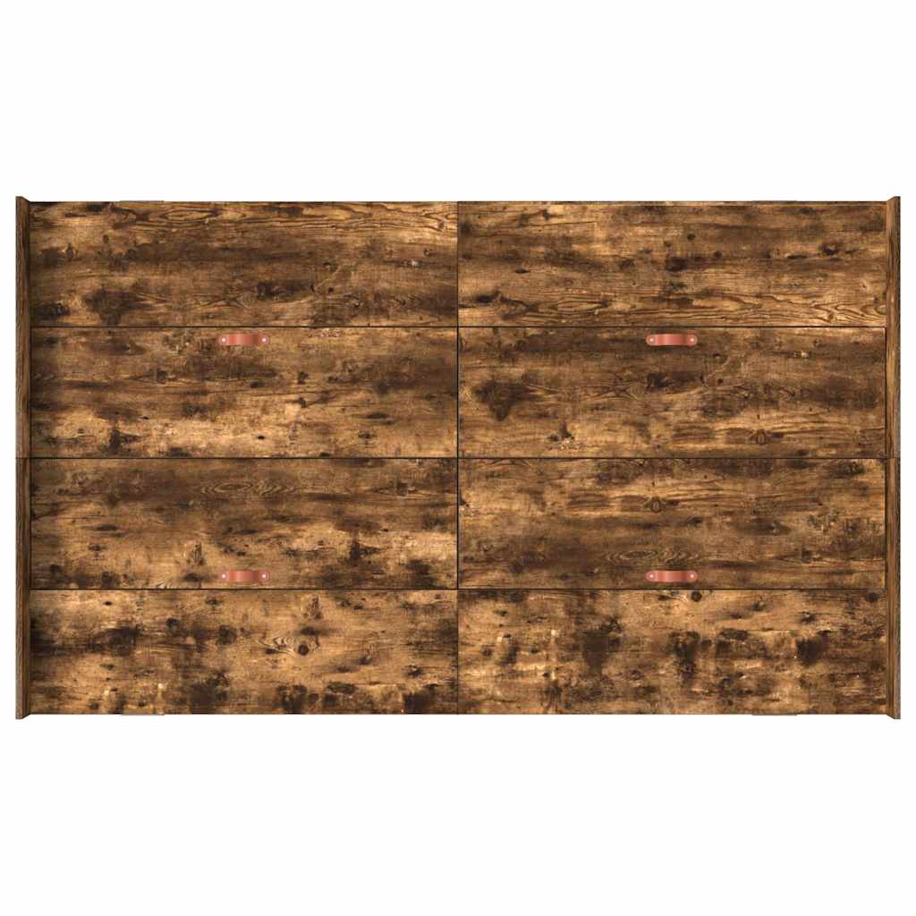 Struttura letto con contenitore Rovere fumé 120 x 200 cm | homemem39