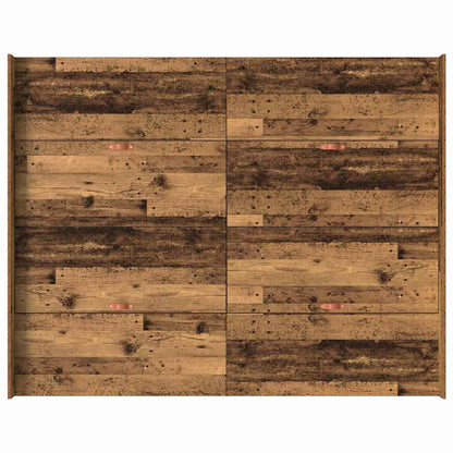 Struttura letto con contenitore Legno vecchio 135 x 190 cm